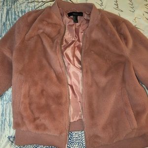 Pink Furry Jacket